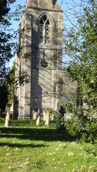 Bainton churchyard